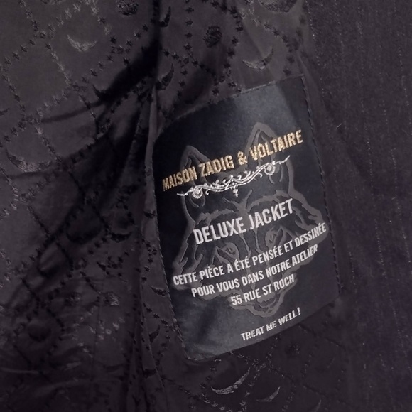 Zadig & Voltaire Voly Raye Deluxe Jacket - Picture 4 of 11